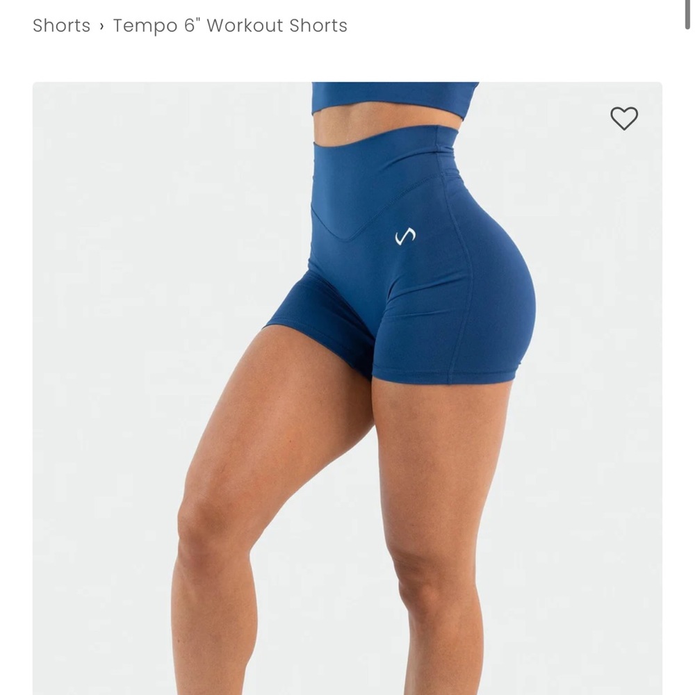 TLF womens tempo shorts navy blue